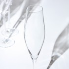Набор бокалов для шампанского Loxia, стеклянный, 210 мл, 6 шт - фото 4380309