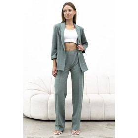 Комплект женский: брюки, жакет, размер 44