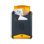 Ящик почтовый, пластиковый, «Стандарт», с замком, серый - фото 3440380