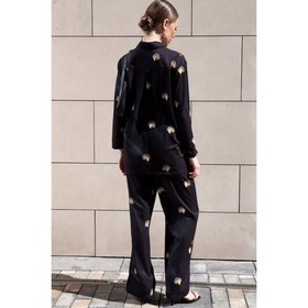 

Комплект женский: рубашка, брюки, размер 42