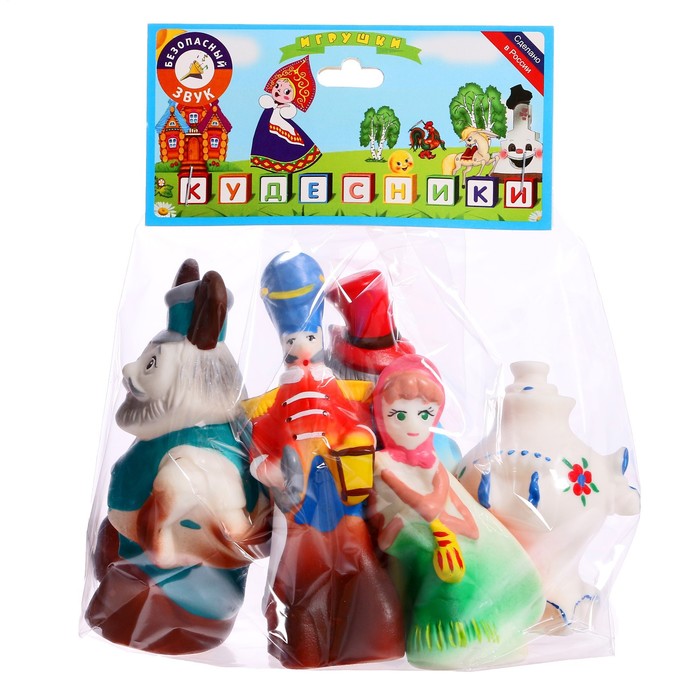 Набор резиновых игрушек «Муха-Цокотуха» 63094