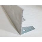 Бордюр, 250 × 7,5 × 10 см, алюминий, серый - Фото 4