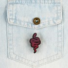 Значок деревянный «Змеиный характер», 1,9 х 3,5 см - Фото 4