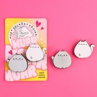 Значки деревянные, неразлучники «Мир Дружба Жвачка», 2 шт., 8 х 12 см. - Фото 2