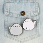 Значки деревянные, неразлучники «Мир Дружба Жвачка», 2 шт., 8 х 12 см. - Фото 6