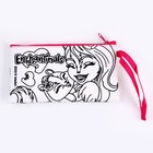 Набор для раскрашивания «Enchantimals», сумочка 19 × 10 см, фломастеры 12 цветов - фото 6924543