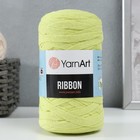 Пряжа "Ribbon" 40% полиэстер, 60% хлопок 125м/250гр (755 липа)  (артикул 9672091)  большой выбор товаров оптом и в розницу по низким ценам с доставкой