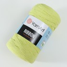 Пряжа "Ribbon" 40% полиэстер, 60% хлопок 125м/250гр (755 липа)  (артикул 9672091)  большой выбор товаров оптом и в розницу по низким ценам с доставкой