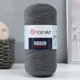 Пряжа "Ribbon" 40% полиэстер, 60% хлопок 125м/250гр (758 маренго) 9672093