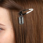 Заколка для волос «Чувствуй сердцем», 5×1.2×0.5 см - Фото 4