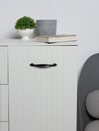 Ручка-скоба мебельная ТУНДРА, 128 мм, цвет черный 9415493