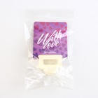 Крабик для волос «With love», 2,5 х 4 см - фото 23463730