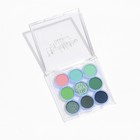 Профессиональная палетка теней для век Peppermint twist, 9 цветов - Фото 4