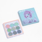 Профессиональная палетка теней для век Peppermint twist, 9 цветов - Фото 6