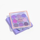Палетка теней для макияжа Purple Sky, 9 цветов - фото 2197360