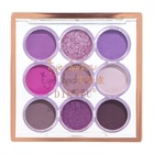 Палетка теней для макияжа Purple Sky, 9 цветов - Фото 2