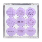 Палетка теней для макияжа Purple Sky, 9 цветов  (артикул 9435391)  большой выбор товаров оптом и в розницу по низким ценам с доставкой