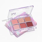 Профессиональная палетка теней для век, 6 цветов - Фото 2