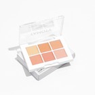 Палетка консилеров Revolution, 6 оттенков - Фото 2