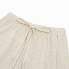Комплект женский (джемпер, шорты) MINAKU: Casual Collection цвет бежевый, р-р 52 - Фото 8