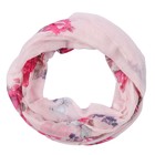 Снуд текстильный, цвет розовый, размер 70х90 - фото 10515616