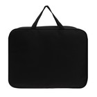 Папка с ручками текстиль А4 80мм 350*265 ПМД 4-28 мал "Stay strong" чер (ручка-тесьма) 70063 - фото 24597661