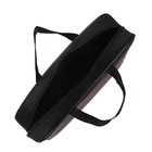 Папка с ручками текстиль А4 80мм 350*265 ПМД 4-28 мал "Stay strong" чер (ручка-тесьма) 70063 - фото 24597663