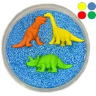 Шариковый пластилин «Dino 3», 3 фигурки динозавриков внутри, МИКС - фото 10515880