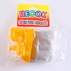 Кинетический песок, формочка 1 шт., «Паровоз» в пакете, 450 г, МИКС - фото 22242017