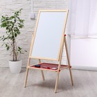 УЦЕНКА Детский мольберт двухсторонний, высота регулируется 114×47×40 см - Фото 1