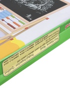 УЦЕНКА Доска магнитная 36×36 см на ножках: маркер, губка и 5 цветных мелков в комплекте 9723412