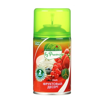 Освежитель воздуха Green collection by Provence: «Фруктовый десерт», 250 мл