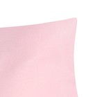 Наволочка декоративная Экономь и Я цвет розовый, 40 х 40 см, полиэстер - Фото 2