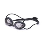 Очки для плавания Atemi N402, силикон, черный/янтарь - фото 298513397