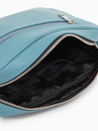 Сумка женская кросс-боди TEXTURA на молнии, 25×6×14 см, голубая 9718637