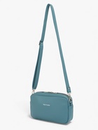 Сумка женская кросс-боди TEXTURA на молнии, 25×6×14 см, голубая - Фото 4