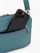 Сумка женская кросс-боди TEXTURA на молнии, 25×6×14 см, голубая - Фото 8