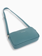 Сумка женская кросс-боди TEXTURA на молнии, 25×6×14 см, голубая - Фото 9