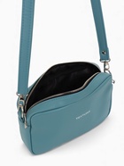 Сумка женская кросс-боди TEXTURA на молнии, 25×6×14 см, голубая - Фото 12