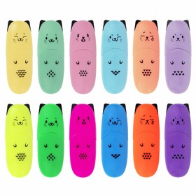 

Набор маркеров текстовыделителей 12цв 1-5мм BRAUBERG KIDS "CUTE CATS", МИНИ 152437