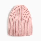 Шапочка вязаная Крошка Я, р. 40, розовый - Фото 3