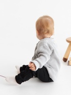 Кардиган вязаный Крошка Я, рост 74-80, серый - фото 59791470