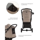 Коляска прогулочная детская Indigo SIGMA LUX, цвет бежевый - Фото 6