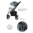 Коляска прогулочная детская Indigo SIGMA LUX, цвет зеленый - Фото 7