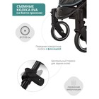 Коляска прогулочная детская Indigo SIGMA LUX, цвет зеленый - Фото 8