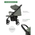 Коляска прогулочная детская Indigo SIGMA LUX, цвет оливковый - фото 32262223