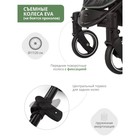 Коляска прогулочная детская Indigo SIGMA LUX, цвет оливковый - фото 32262226