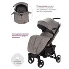 Коляска прогулочная детская Indigo SIGMA LUX, цвет серый - Фото 2