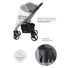 Коляска прогулочная детская Indigo SIGMA LUX, цвет серый - Фото 7