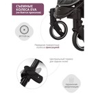 Коляска прогулочная детская Indigo SIGMA LUX, цвет серый - Фото 8